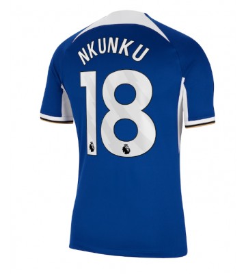 Maillot de foot Chelsea Christopher Nkunku #18 Domicile 2023-24 Manches Courte